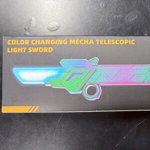 MS107 Color Changing Mecha Telescopic Light Sword Random Color